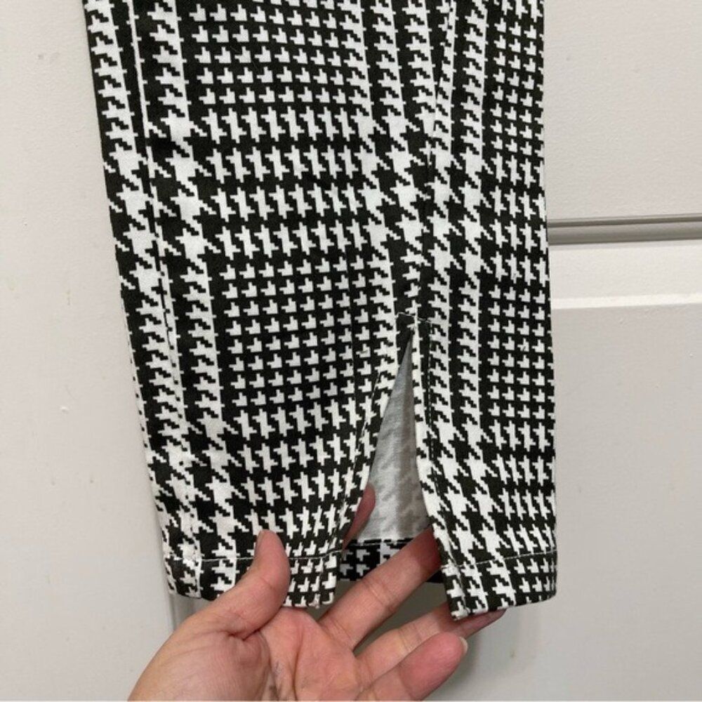 New AG Gerren Cotton Paperb Waist Pants in Pixel Plaid Size M - Picture 8 of 16